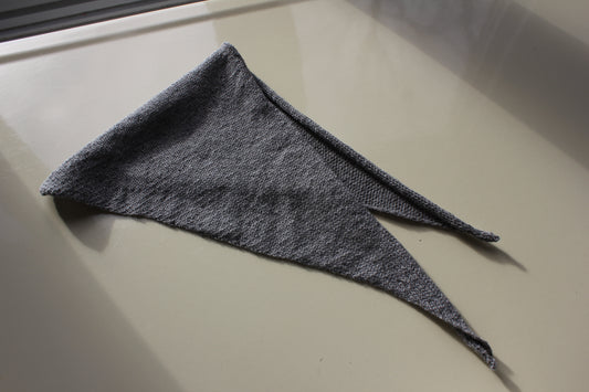Gray headscarf