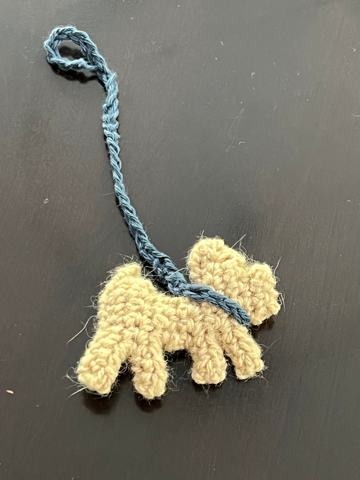 Dog Keychain Crochet Pattern