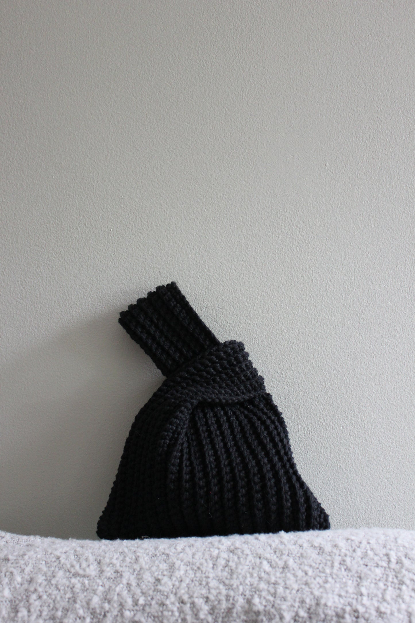 The Japanese Black Knot Bag