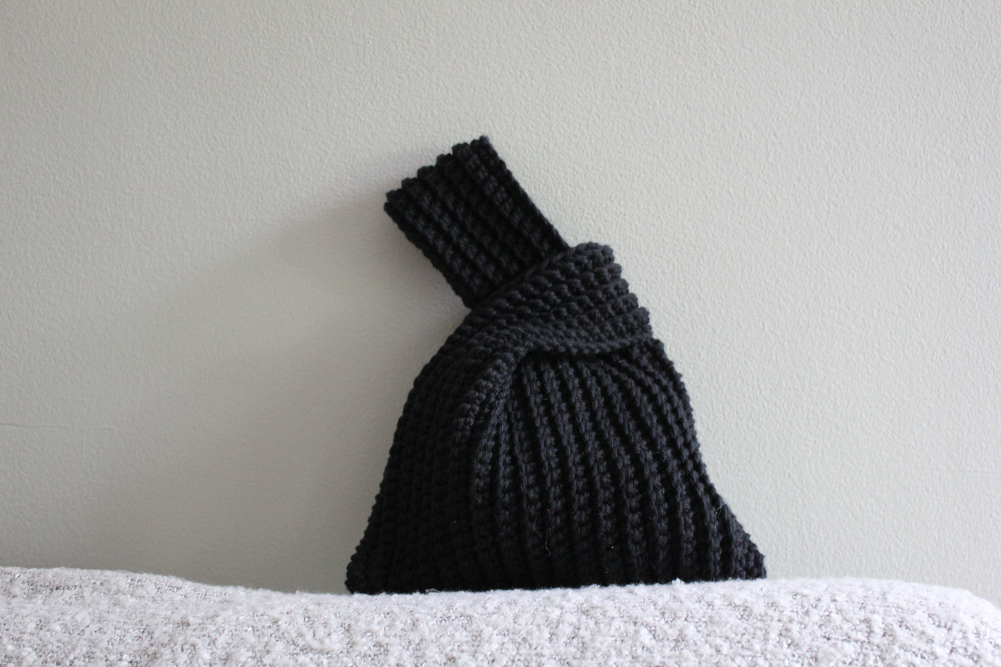 The Japanese Black Knot Bag