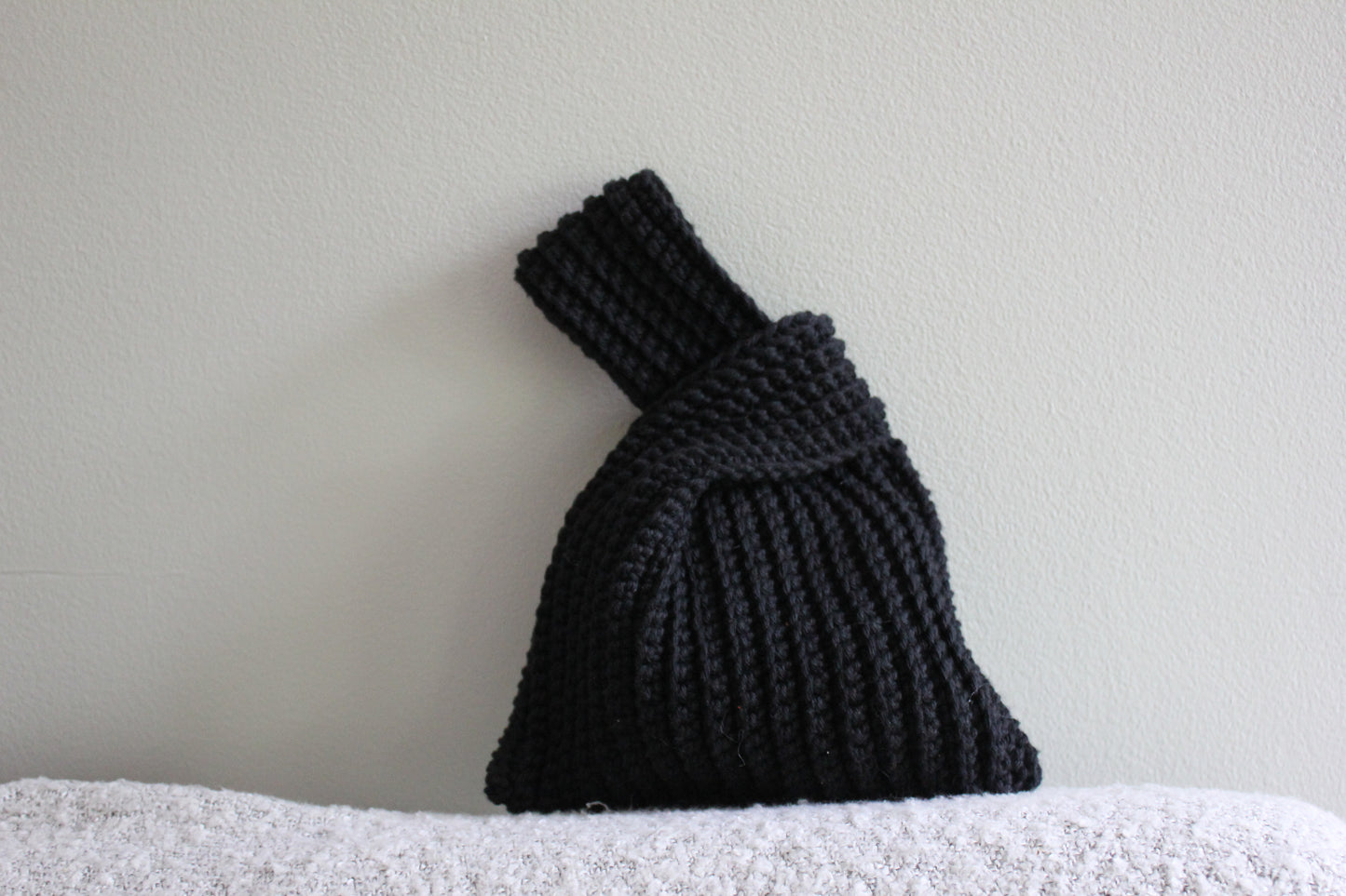 The Japanese Black Knot Bag