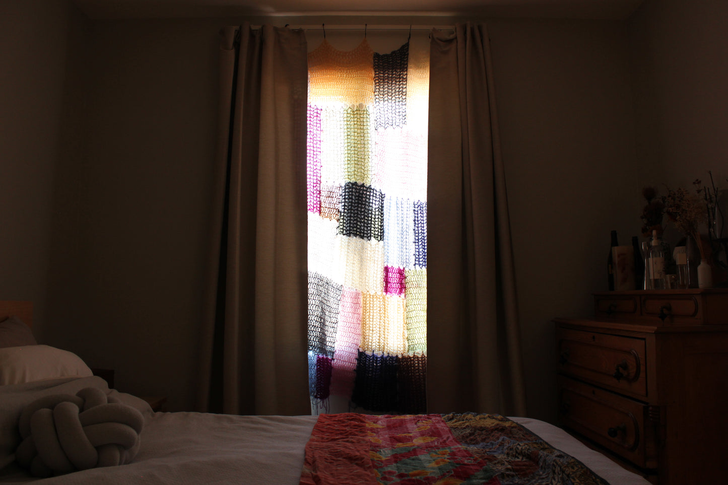 The Stained Glass Crochet Curtains Pattern