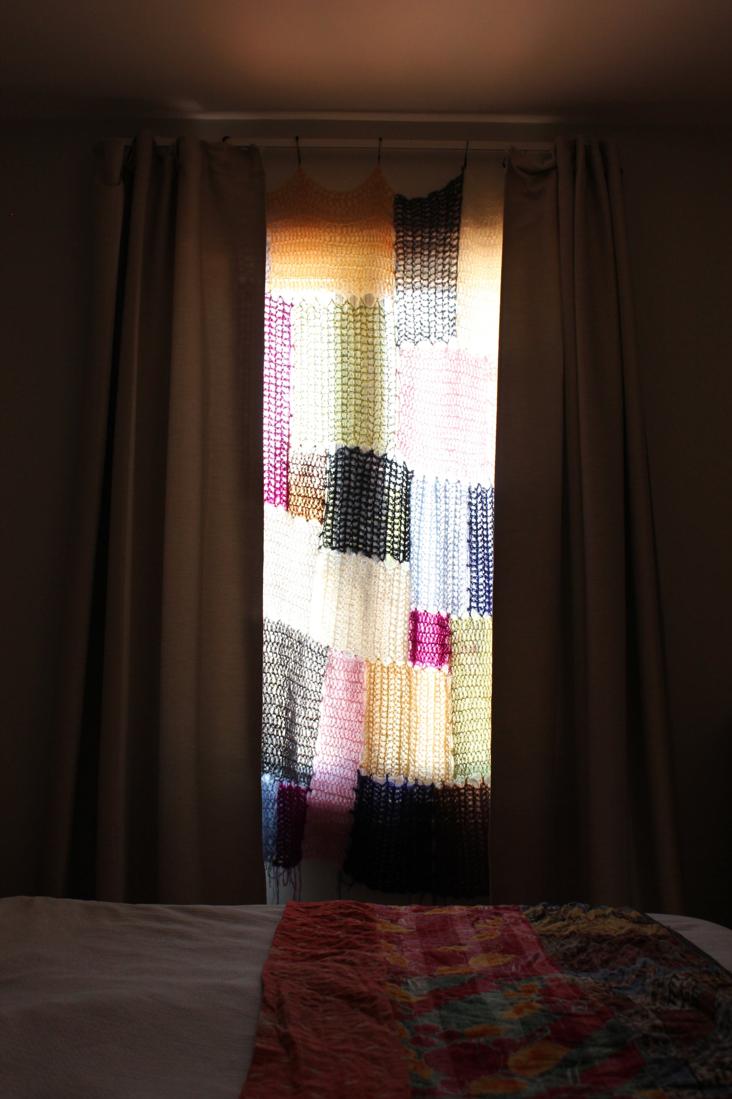 The Stained Glass Crochet Curtains Pattern