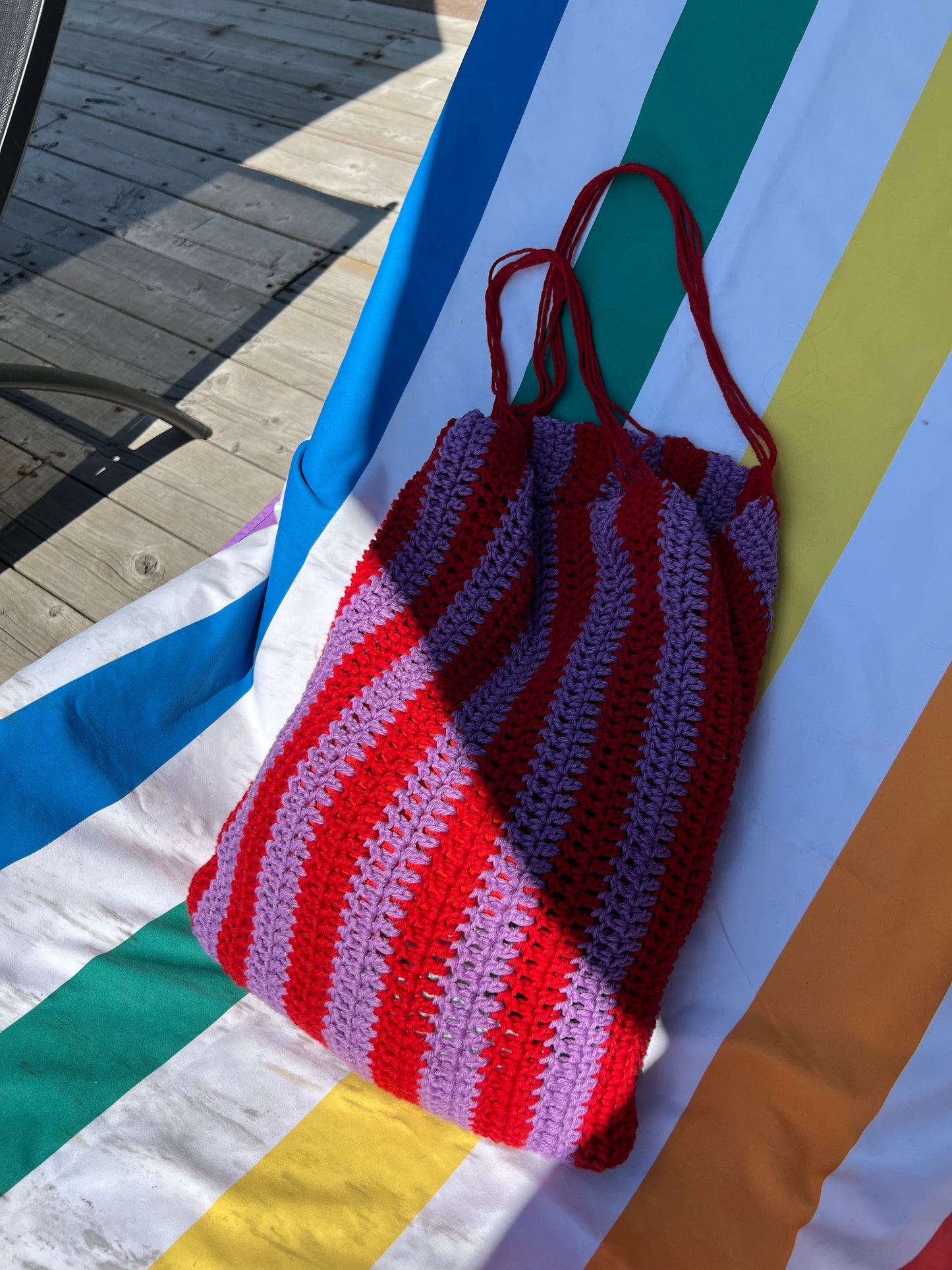 The Striped Tote Bag (Sweet Stripes edition)