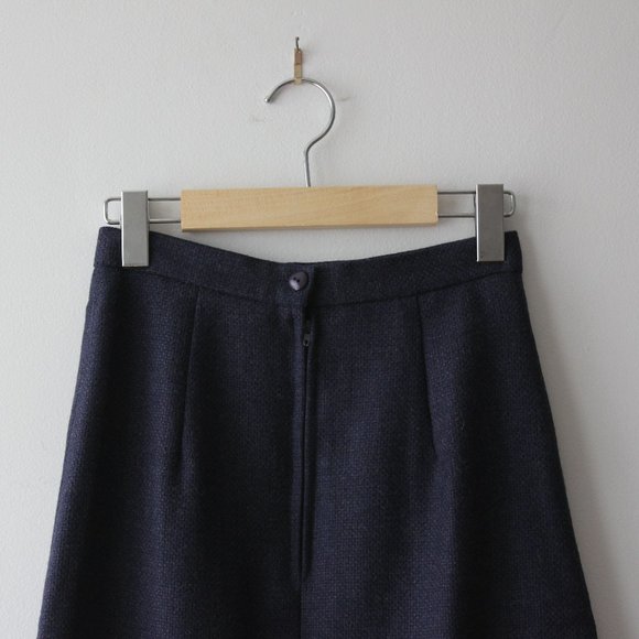 Vintage Marine Wool Skirt