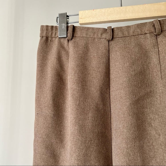 Vintage Brown Pants Made in Canada