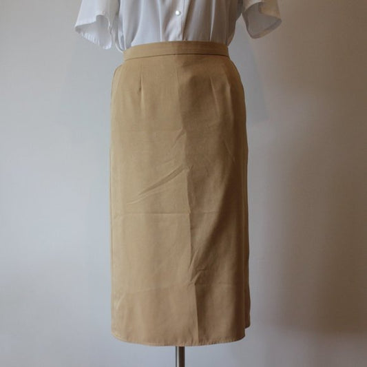 Vintage 70's Suede Tan Skirt