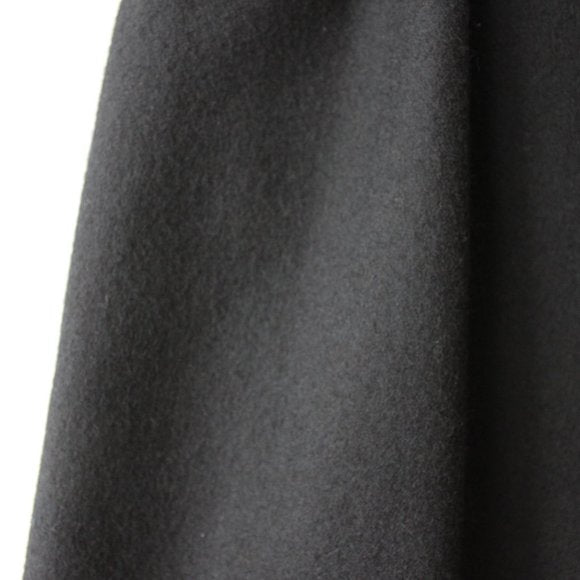 Vintage 80's Anne Marie Beretta Wool Black Skirt