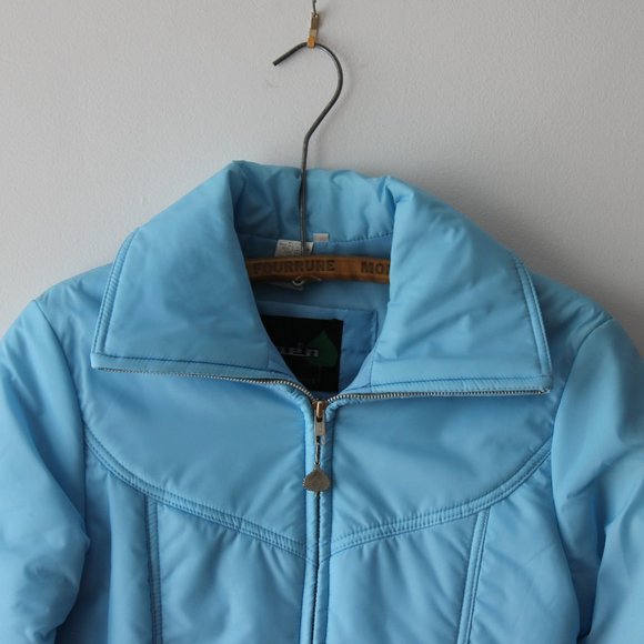 Vintage Aspen Blue Ski Jacket