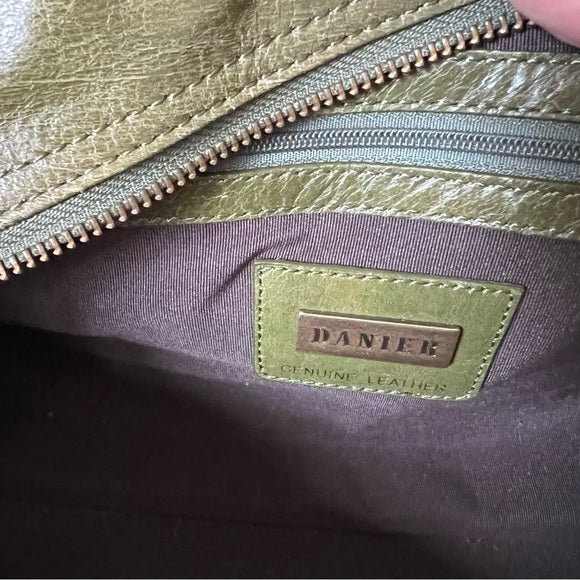 Danier Green Leather Bag