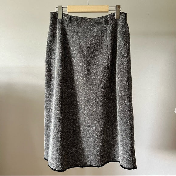 Vintage Gray Skirt Size 8P