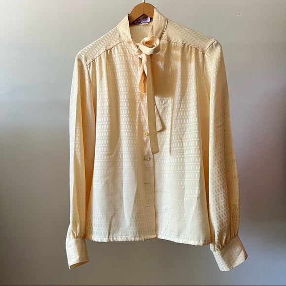 Vintage Jaeger Cream Blouse