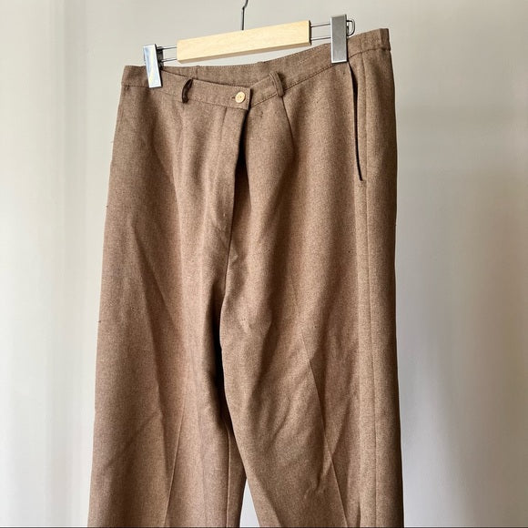 Vintage Brown Pants Made in Canada