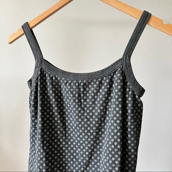 Vintage 90’s Floral Gray Tank Top