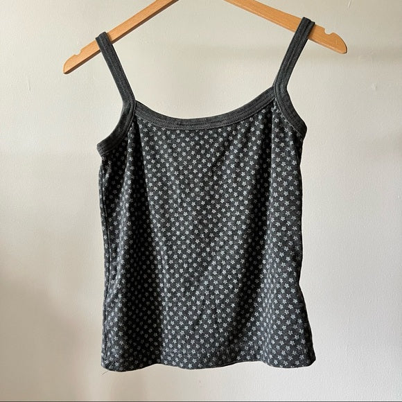 Vintage 90’s Floral Gray Tank Top