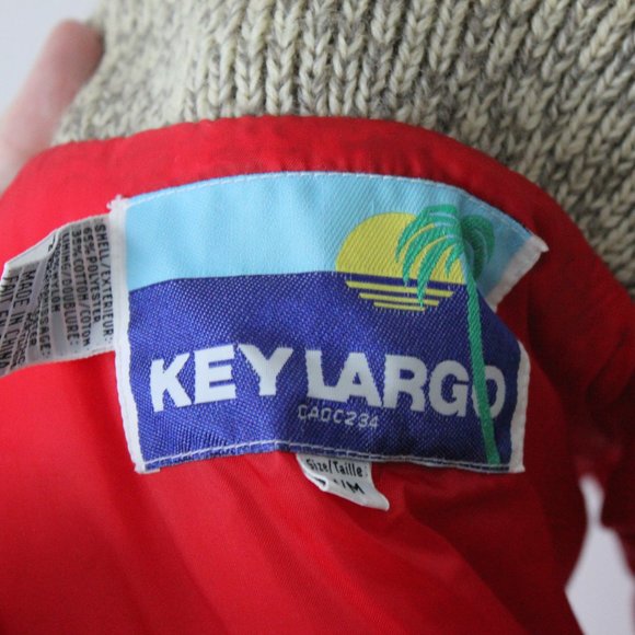 Vintage Key Largo Red Vest