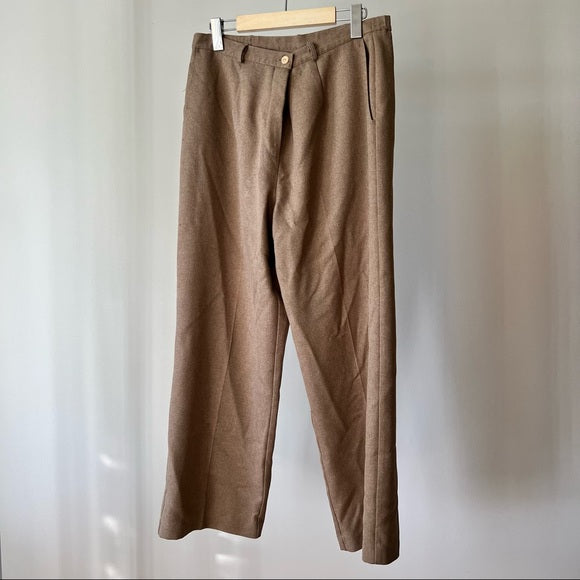 Vintage Brown Pants Made in Canada