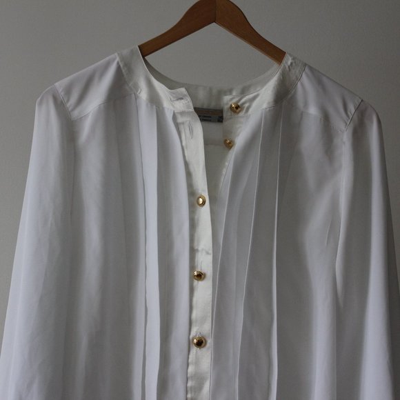 Aquascutum Vintage White Blouse