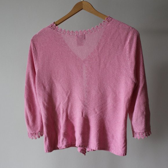 Vintage Pink Cardigan