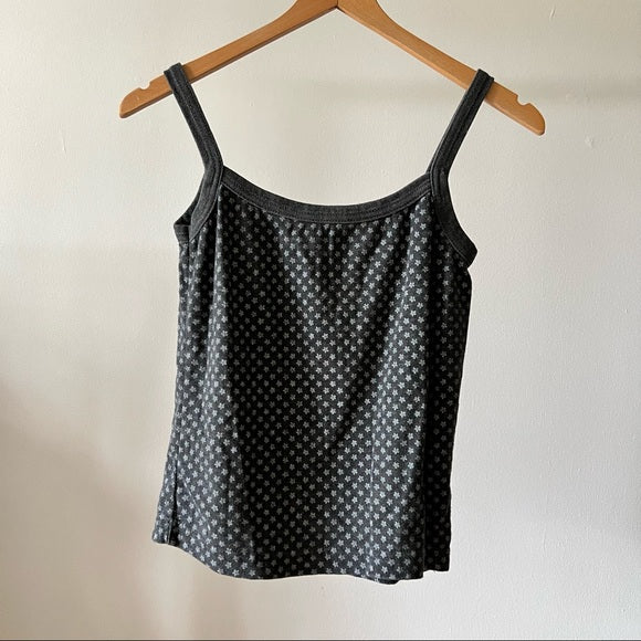 Vintage 90’s Floral Gray Tank Top