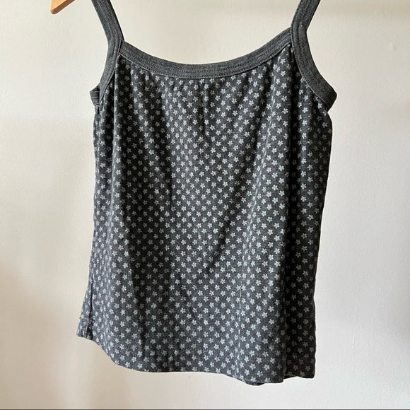 Vintage 90’s Floral Gray Tank Top