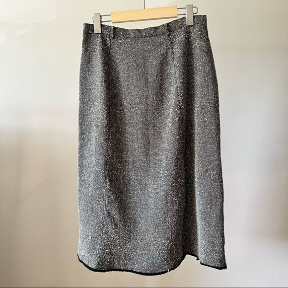 Vintage Gray Skirt Size 8P