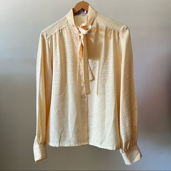 Vintage Jaeger Cream Blouse