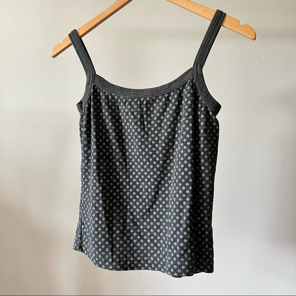 Vintage 90’s Floral Gray Tank Top