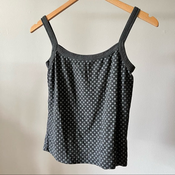 Vintage 90’s Floral Gray Tank Top