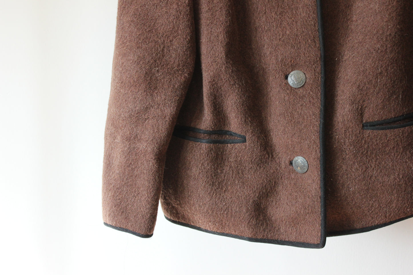 Vintage Brown Wool Jacket