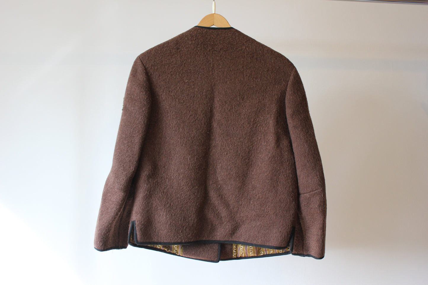 Vintage Brown Wool Jacket