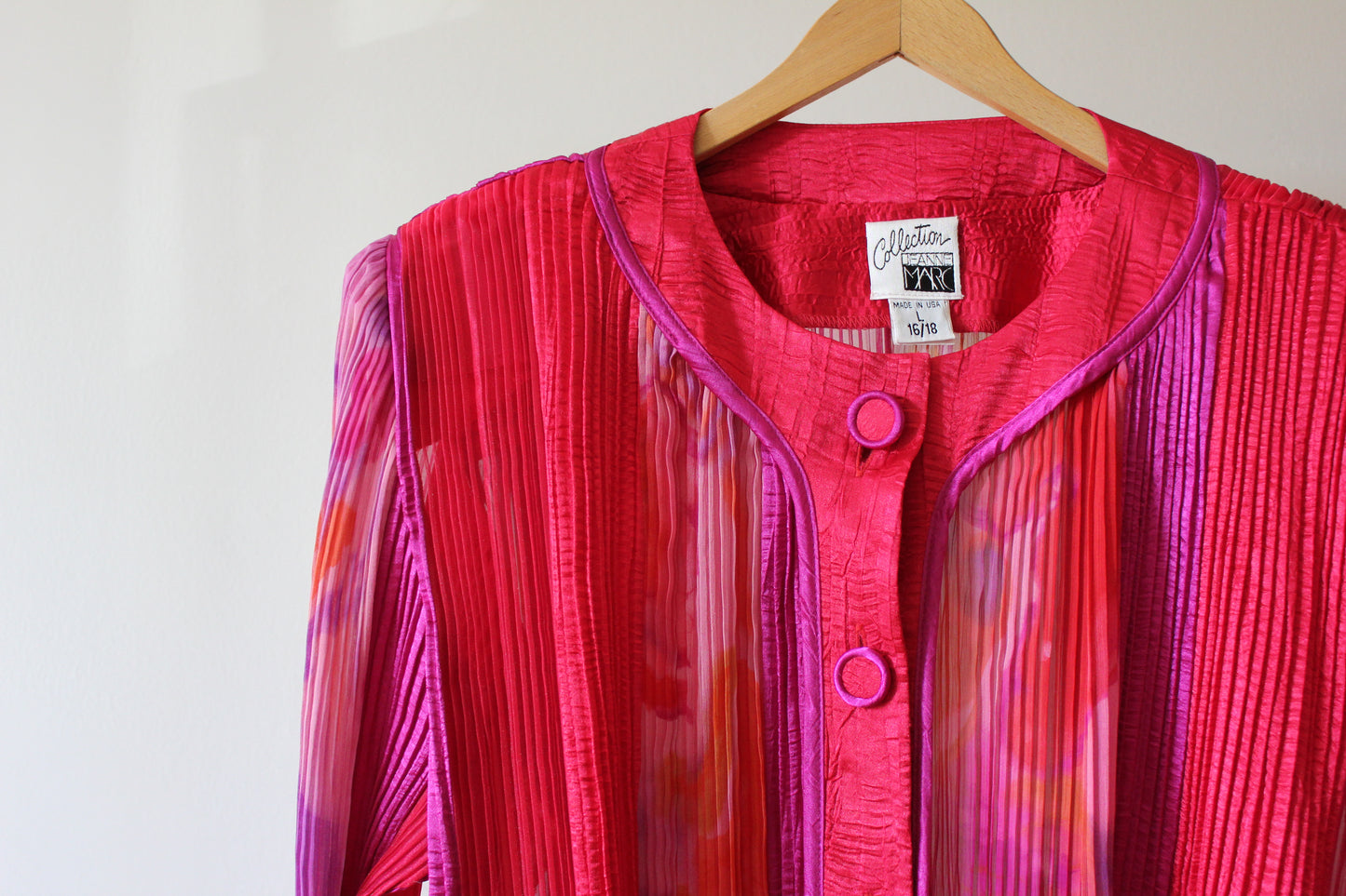 Vintage 80's Pink Funky Blazer