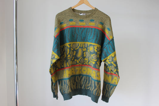 Giramondo Funky Italian Sweater Size 52