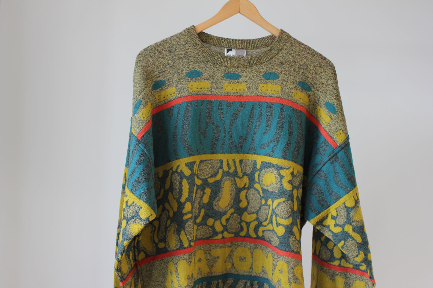 Giramondo Funky Italian Sweater Size 52