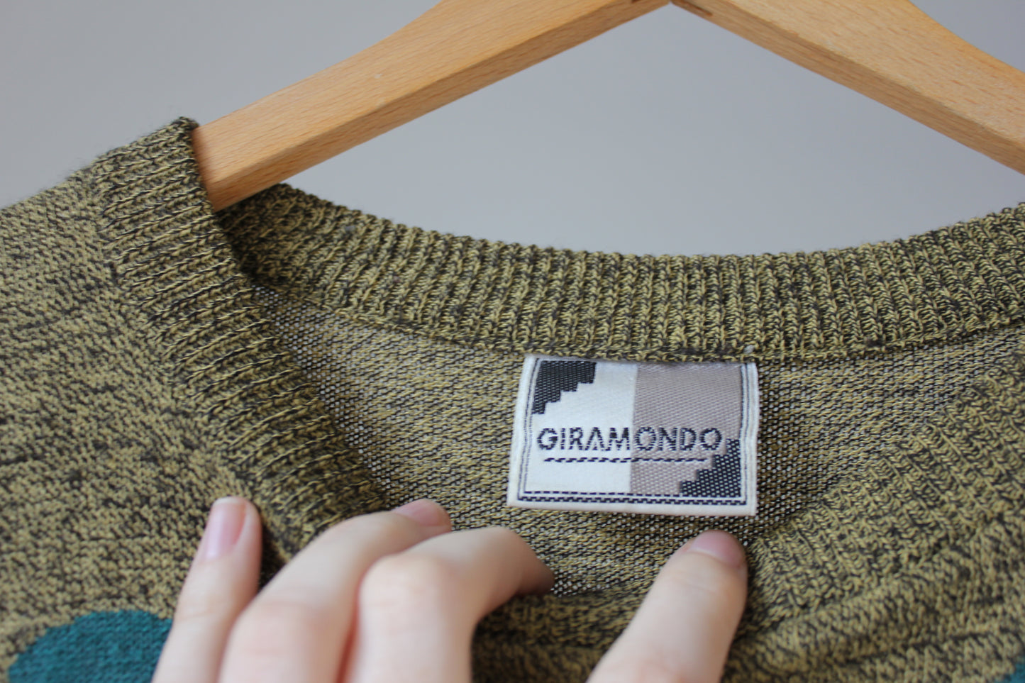 Giramondo Funky Italian Sweater Size 52