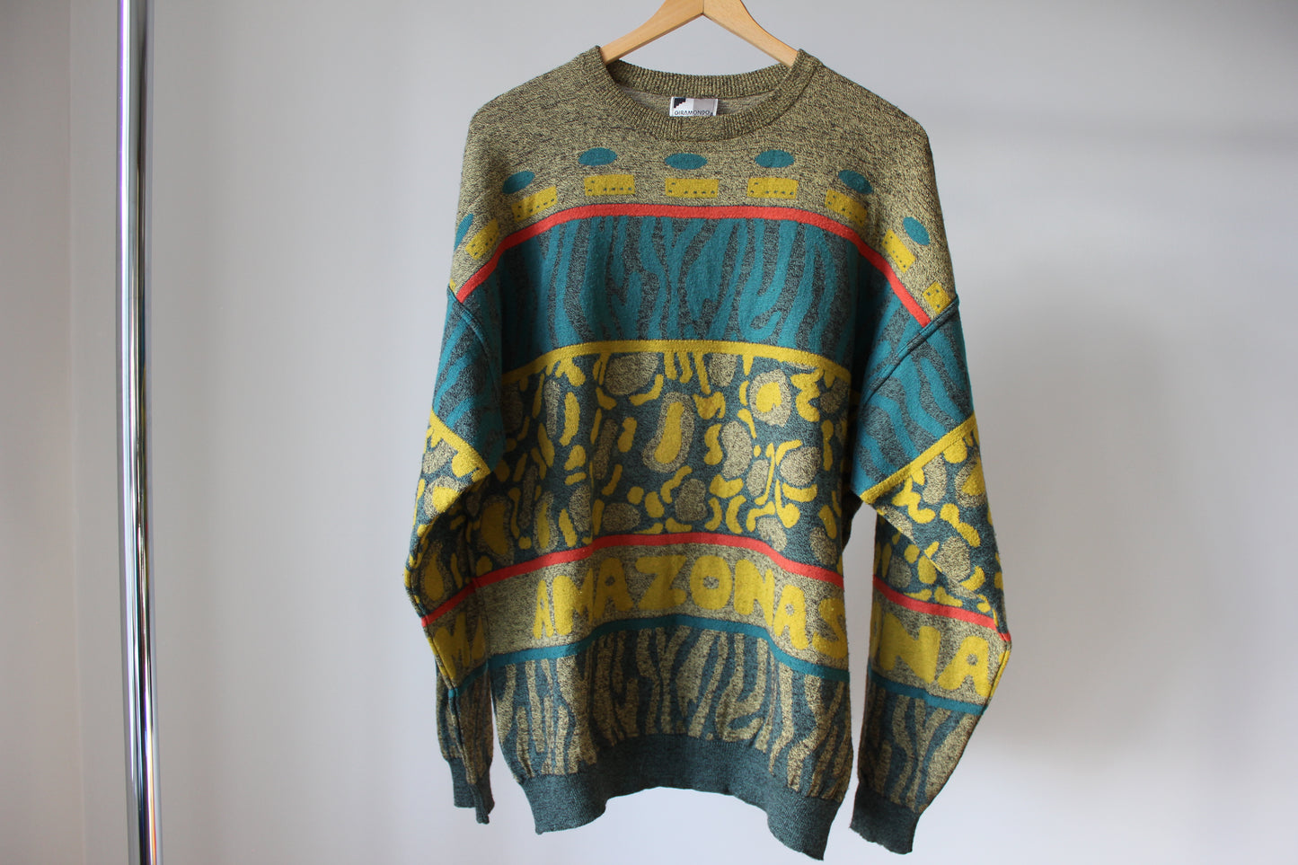 Giramondo Funky Italian Sweater Size 52