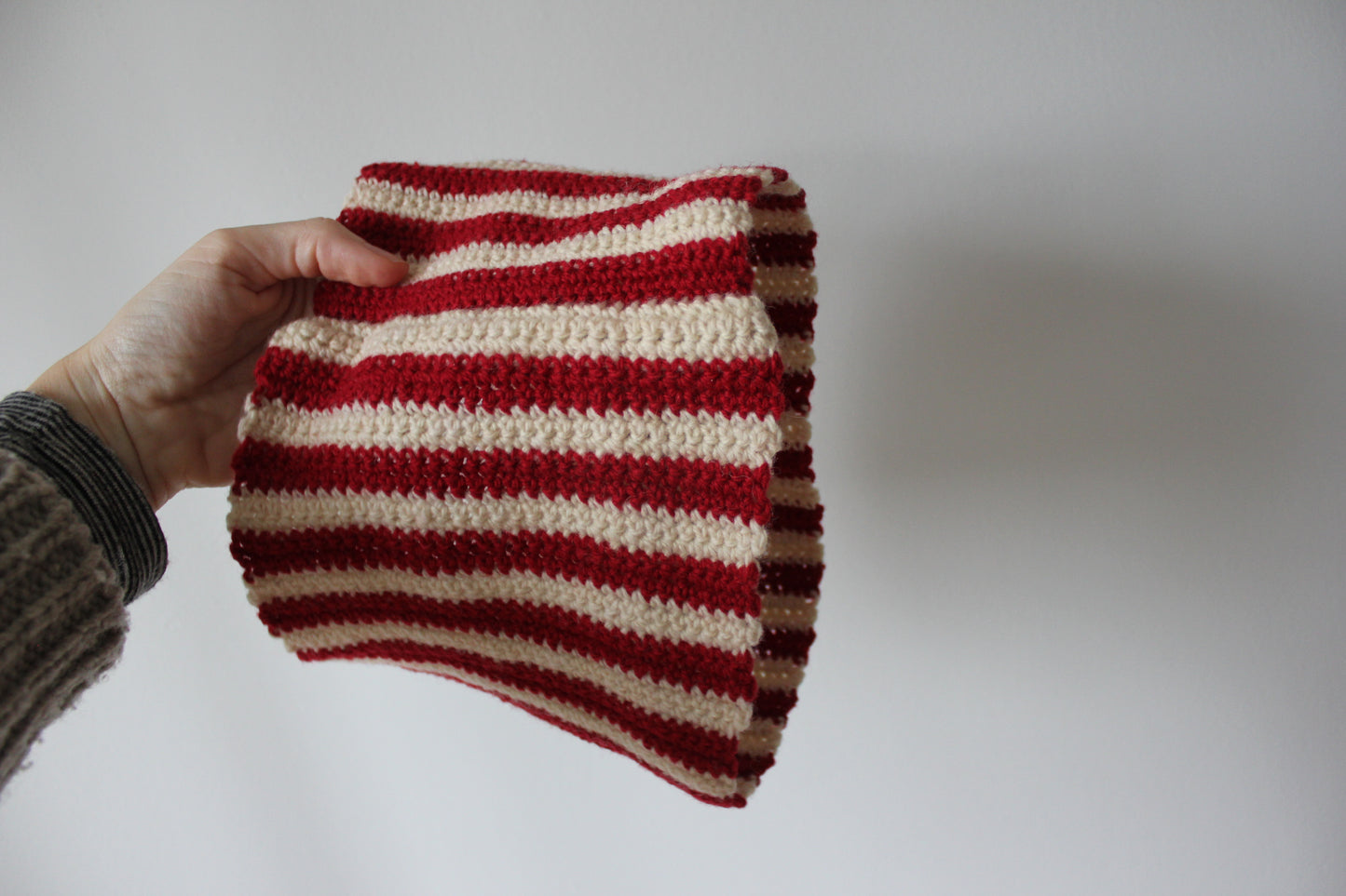 The Striped Neckwarmer (Candy Cane edition)