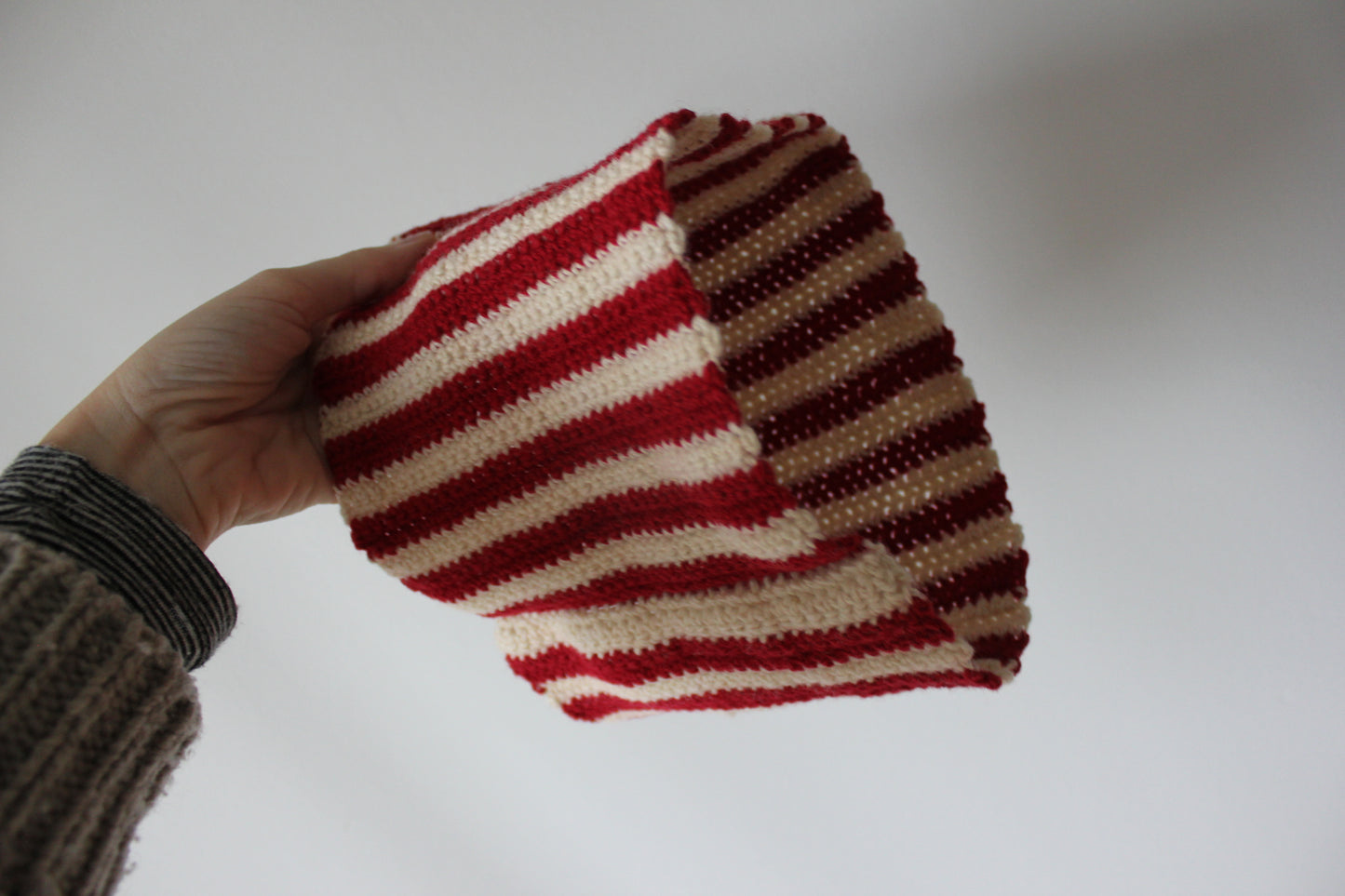 The Striped Neckwarmer (Candy Cane edition)