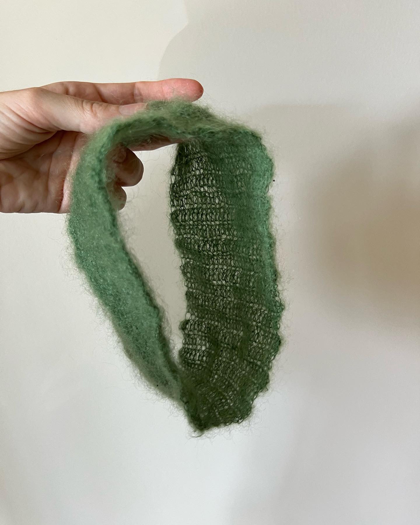 The Mohair Neckwarmer (Green)