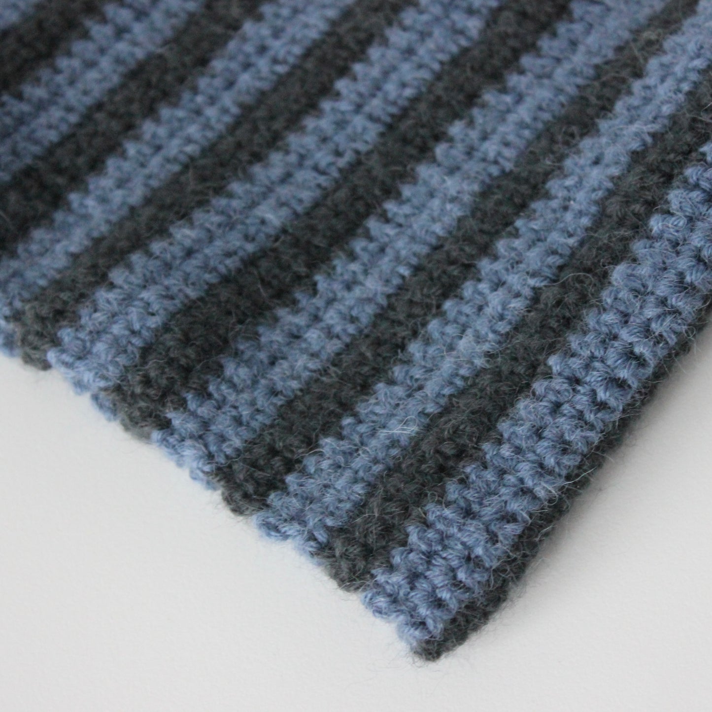 The Striped Neckwarmer (Blue edition)